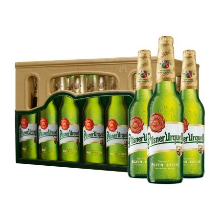 Pilsner Urquell (24/0,33 Ltr. Glas MEHRWEG)