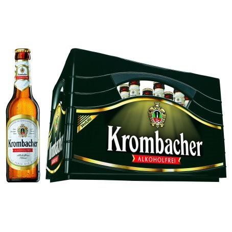 Krombacher Pils alkoholfrei (24/0,33 Ltr. Glas MEHRWEG)