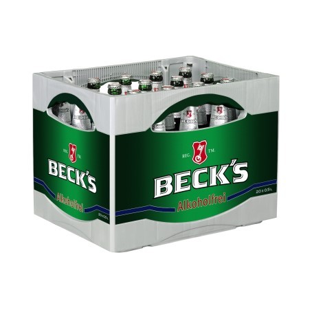 Becks Bier Blue alkoholfrei (20/0,5 Ltr. Glas MEHRWEG)