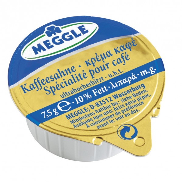 Meggle Kaffeesahne 7,5% (120/7,5 g.)