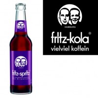 fritz -spritz Traubensaftschorle (24/0,33 Ltr. Glas MEHRWEG) fritz -spritz Traubensaftschorle (24/0,33 Ltr. Glas MEHRWEG)