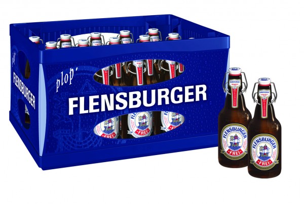 Flensburger Pils frei (20/0,33 Ltr. Glas MEHRWEG)