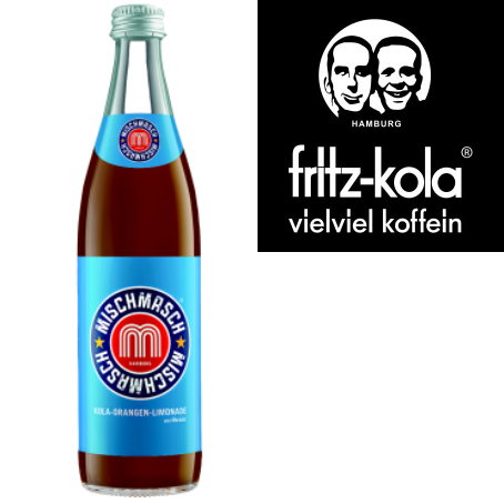 fritz-mischmasch Kola-Orangenlimonade
