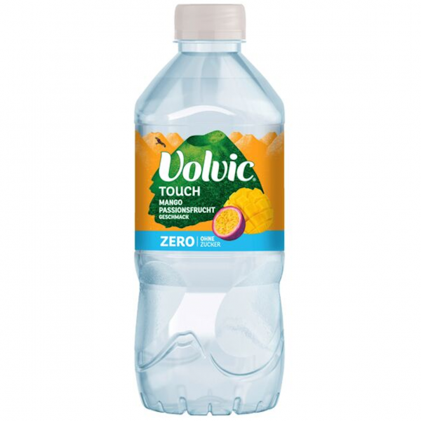 Volvic Touch Zero Mango‑Passionsfrucht – leichtes, exotisches Zero‑Getränk mit Mango‑Passionsfrucht‑Aroma