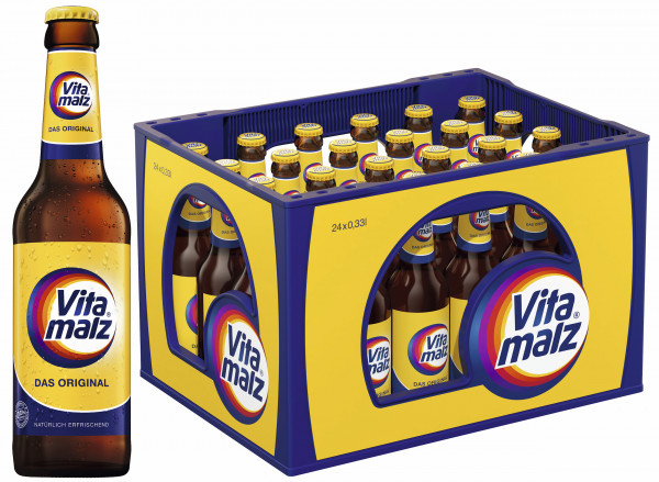 Vita Malz – süßes alkoholfreies Malzgetränk.