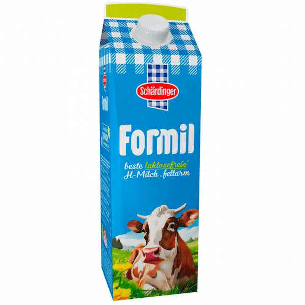 Formil H-Milch laktosefrei im 12er-Pack – praktisch, haltbar und alltagstauglich