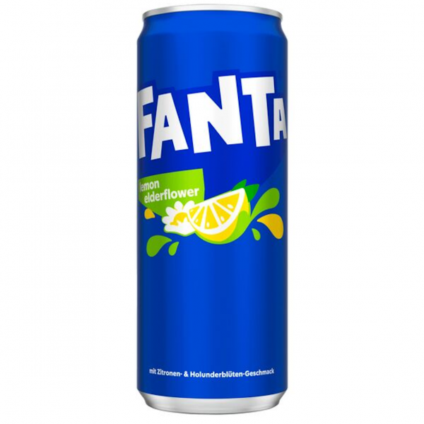 Fanta Lemon & Elderflower (24/0,33 Ltr. Dose EINWEG)