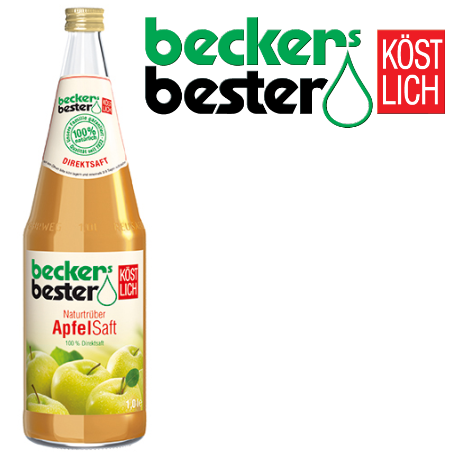 Beckers Bester Apfelsaft trüb