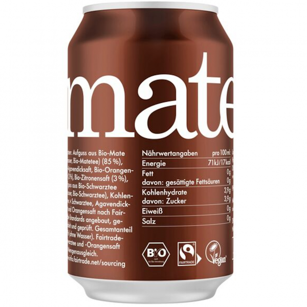 ChariTea mate (12/0,33 Ltr. Dose EINWEG)