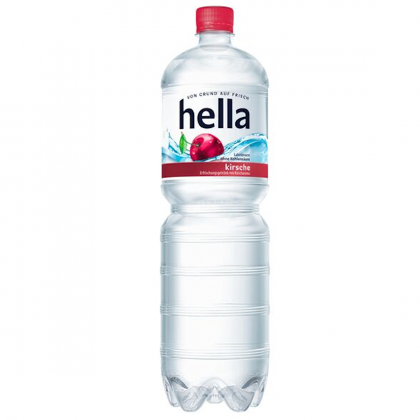  hella Near Water Kirsche PET-Flaschen – fruchtig, leicht und nordisch klar.