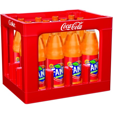 Fanta Mandarine (12/1,0 Ltr. PET MEHRWEG)