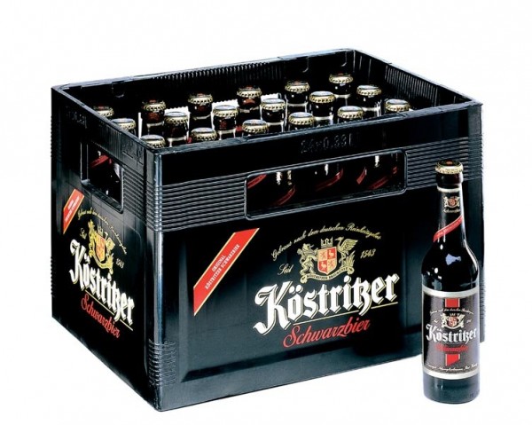 Köstritzer Schwarzbier (24/0,33 Ltr. Glas MEHRWEG)