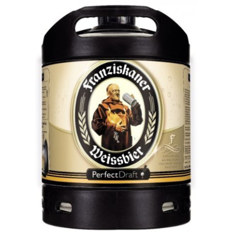 Franziskaner Hefe Perfect Draft Faß (1/6 Ltr.) EINWEG
