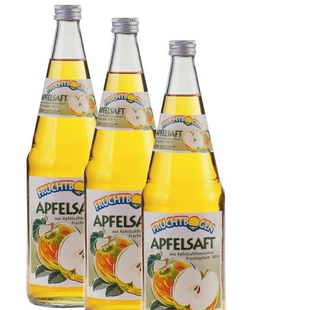 Fruchtbogen Apfelsaft (6/1 Liter Glas MEHRWEG)