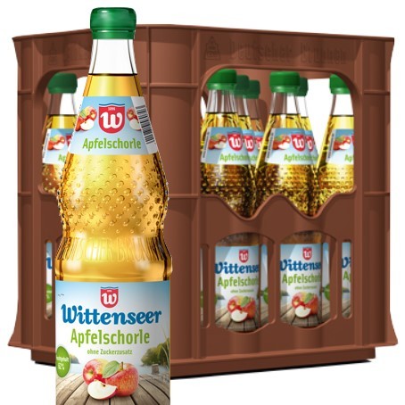 Wittenseer Apfelschorle (12/0,7 Ltr. Glas MEHRWEG)