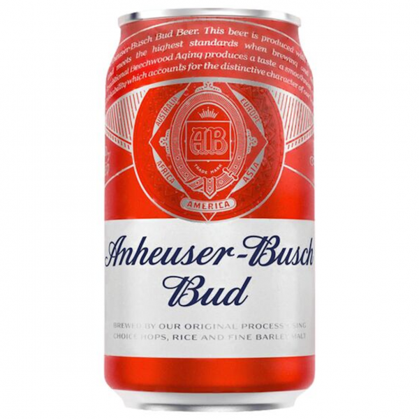 Amerikanisches Bud Lagerbier – mild, spritzig und perfekt für jede Gelegenheit.