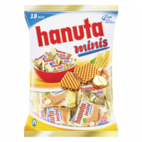 Hanuta Minis Haselnuss Schnitte (200 g Beutel) Hanuta Minis Haselnuss Schnitte (200 g Beutel)