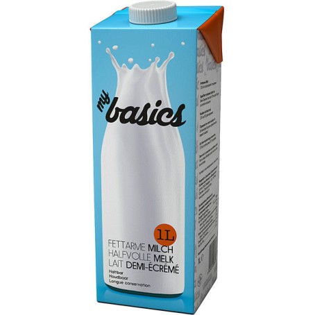 myBasics H-Milch 1.5% Fett (12/1 Ltr.)