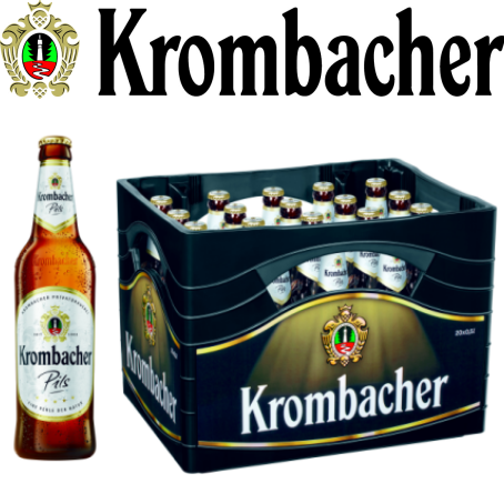 Krombacher Pils (20/0,5 Ltr. Glas MEHRWEG)