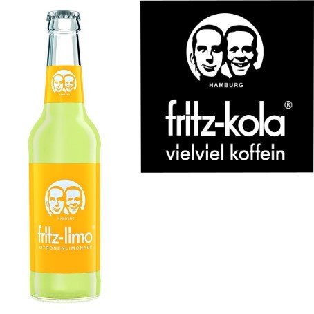 fritz -limo Zitronenlimonade (24/0,33 Ltr. Glas MEHRWEG)