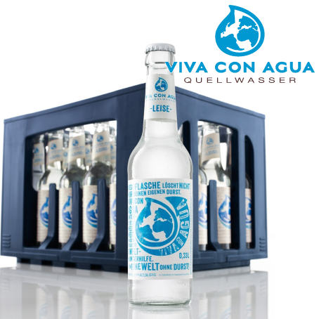 Viva con Agua leise (24/0,33 Ltr. Glas MEHRWEG)