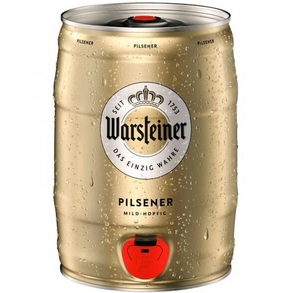 Warsteiner Pils Partydose 2/5 Ltr. EINWEG