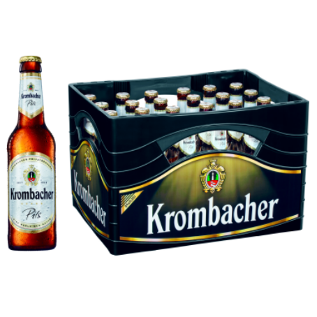 Krombacher Pils (24/0,33 Ltr. Glas MEHRWEG)