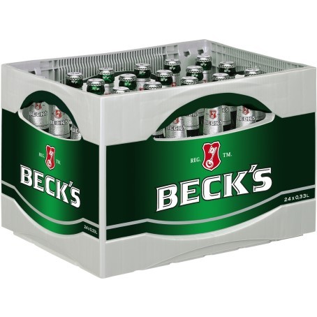 Becks Bier (24/0,33 Ltr. Glas MEHRWEG)