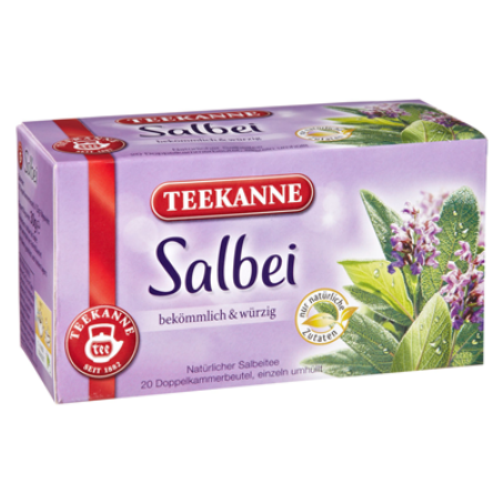Teekanne Kräutertee Salbei