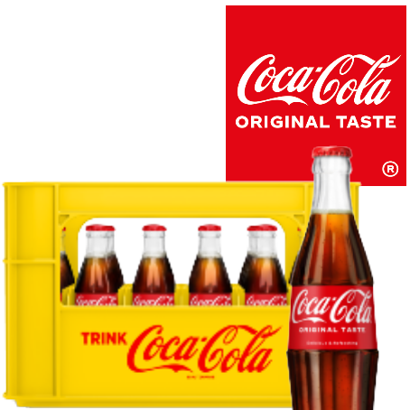 Coca Cola (24/0,33 Ltr. Glas MEHRWEG)