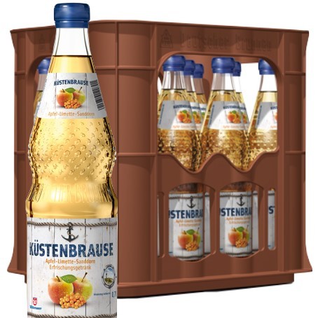 Wittenseer Limo Küstenbrause (12/0,7 Ltr. Glas MEHRWEG)