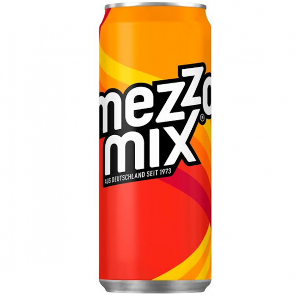 Mezzo Mix Orange – Cola‑Orange‑Mix in der Dose