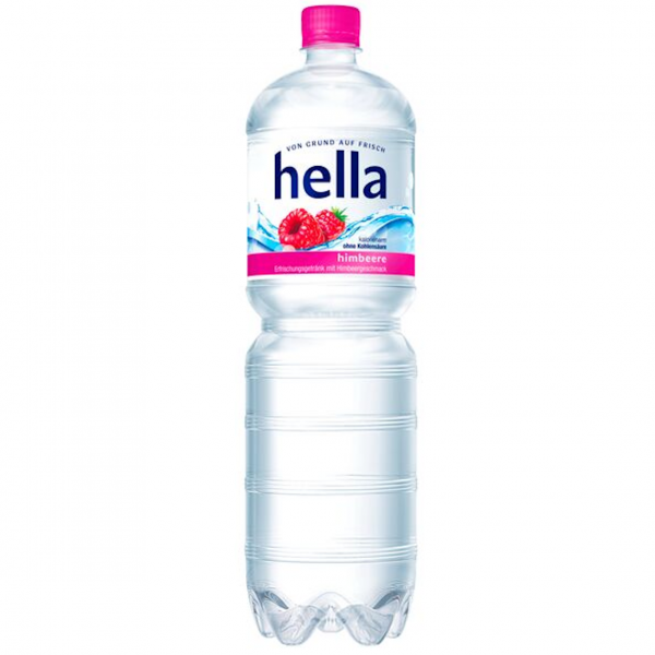 6er-Pack hella Near Water Himbeere PET-Flaschen – fruchtig, leicht und nordisch frisch.