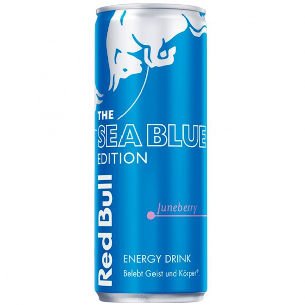 Dose Red Bull Sea Blue Edition Juneberry – blauer, beeriger Energy Drink