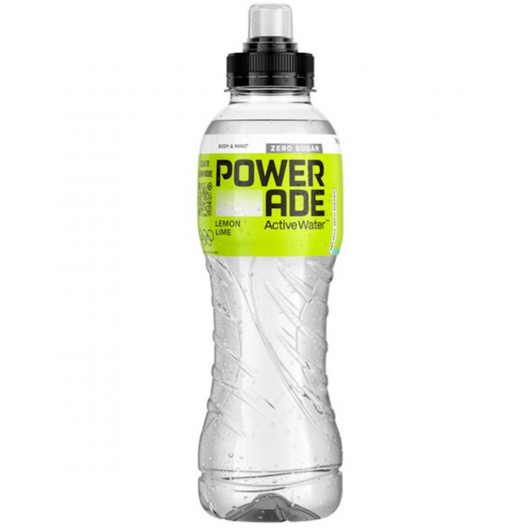 Powerade Active Water Zitrone Limette (12/0,50 Ltr. EINWEG)