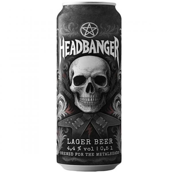 Einbecker Headbanger Lager (24/0,50 Ltr. Dose EINWEG)