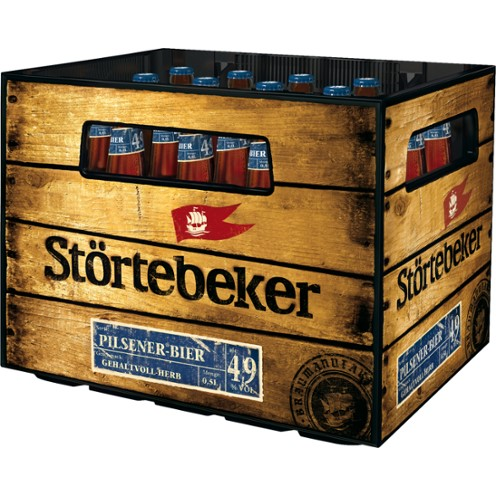 Störtebeker Pilsner Bier (20/0,5 Ltr. Glas MEHRWEG)