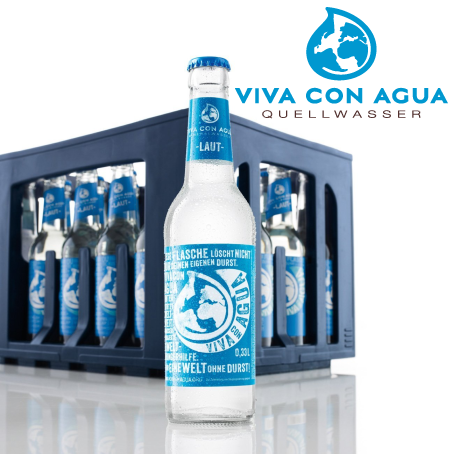 Viva con Agua laut (24/0,33 Ltr. Glas MEHRWEG)